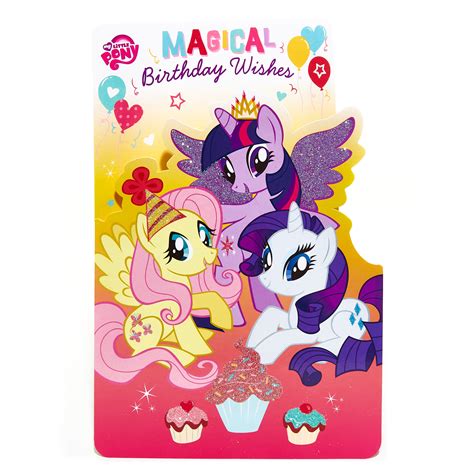 Download 632+ My Little Pony Birthday Card Commercial Use